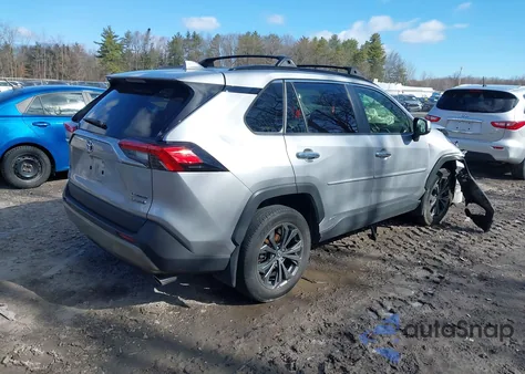 2022 Toyota Rav4 Hybrid Limited из США, поврежденный, VIN JTMD6RFV8NJ017198